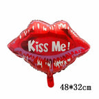 Love Heart Bear Foil Balloons Happy Birthday Valentine’s Day Party Decor Air Helium Globos Wedding Decorations Kids Toys Balloon