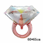 Love Heart Bear Foil Balloons Happy Birthday Valentine’s Day Party Decor Air Helium Globos Wedding Decorations Kids Toys Balloon