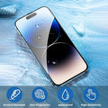 Premium Glass Screen Protector Phone Case for IPhone 12 11 13 14 15 16 Pro Max Mini XS XR X 8 Plus 14Pro 13Pro IPones Front Cover 3/5PCS