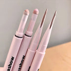 Double-end Lying Silkworm Eyeliner Pencil Diamond Glitter Matte l Pen Brightening Cream Shadow Highlighter Makeup