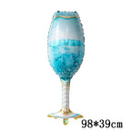 Love Heart Bear Foil Balloons Happy Birthday Valentine’s Day Party Decor Air Helium Globos Wedding Decorations Kids Toys Balloon