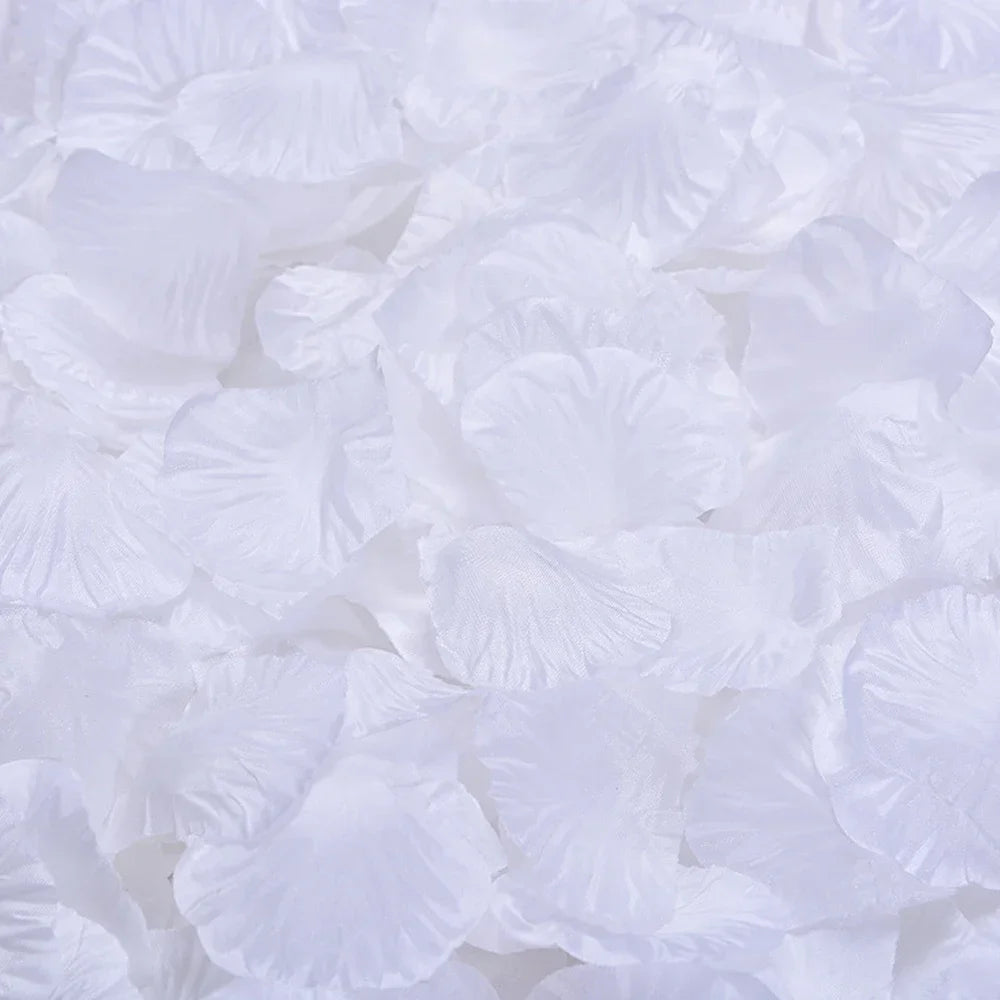 Premium Top Colorful Artificial Fake Rose Petals Red White Gold Roses Petal Flowers Romantic Wedding Party Valentine Decor