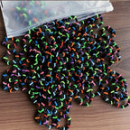 50/100Pcs Hair Bands for Children Colorful Nylon Scrunchie Hair Ties Rubber Band Kids Elastic Hair Leagues Girl Hair Accessories