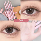 Double-end Lying Silkworm Eyeliner Pencil Diamond Glitter Matte l Pen Brightening Cream Shadow Highlighter Makeup